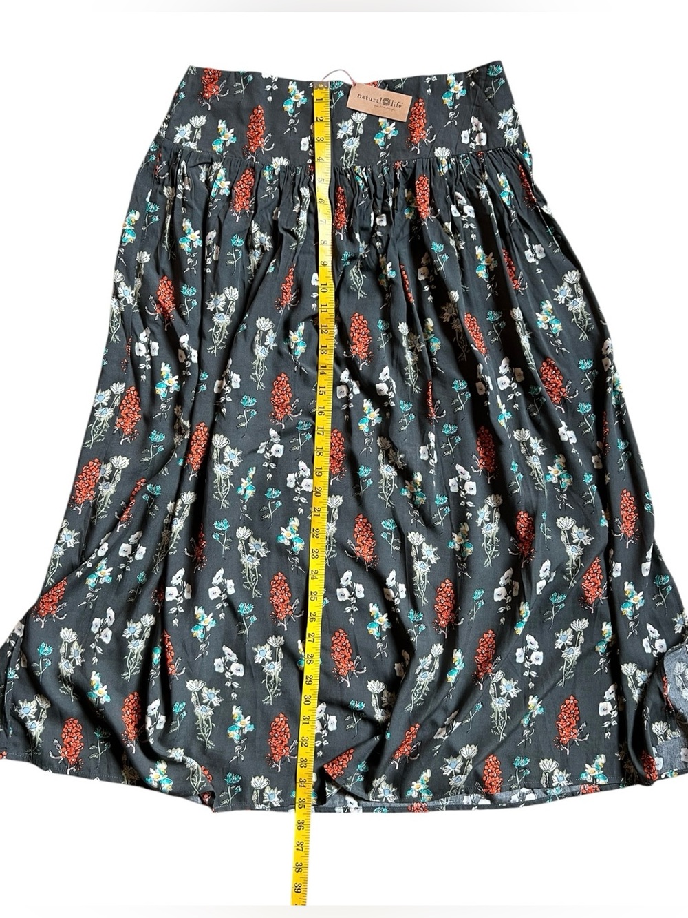 NATURAL LIFE Addie Charcoal Floral Midi Boho
Whimsigoth Festival Sz XL NWT - Picture 8 of 14